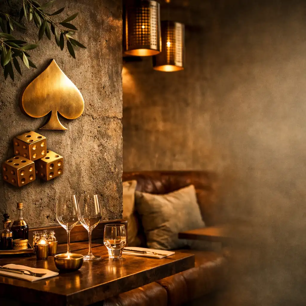 Détails intérieur loft matériaux bois béton lumière chaude
