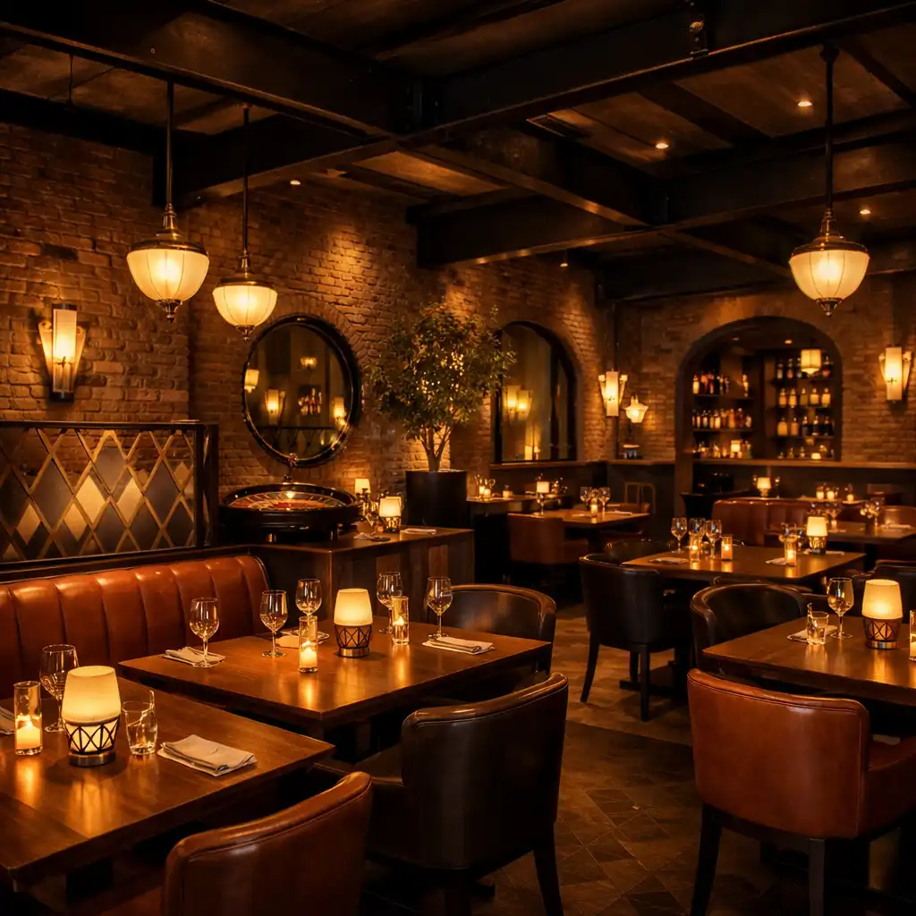 Intérieur restaurant Coin Provence